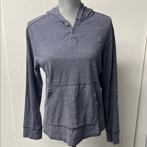 Converse Women's Heather Blue Hoodie